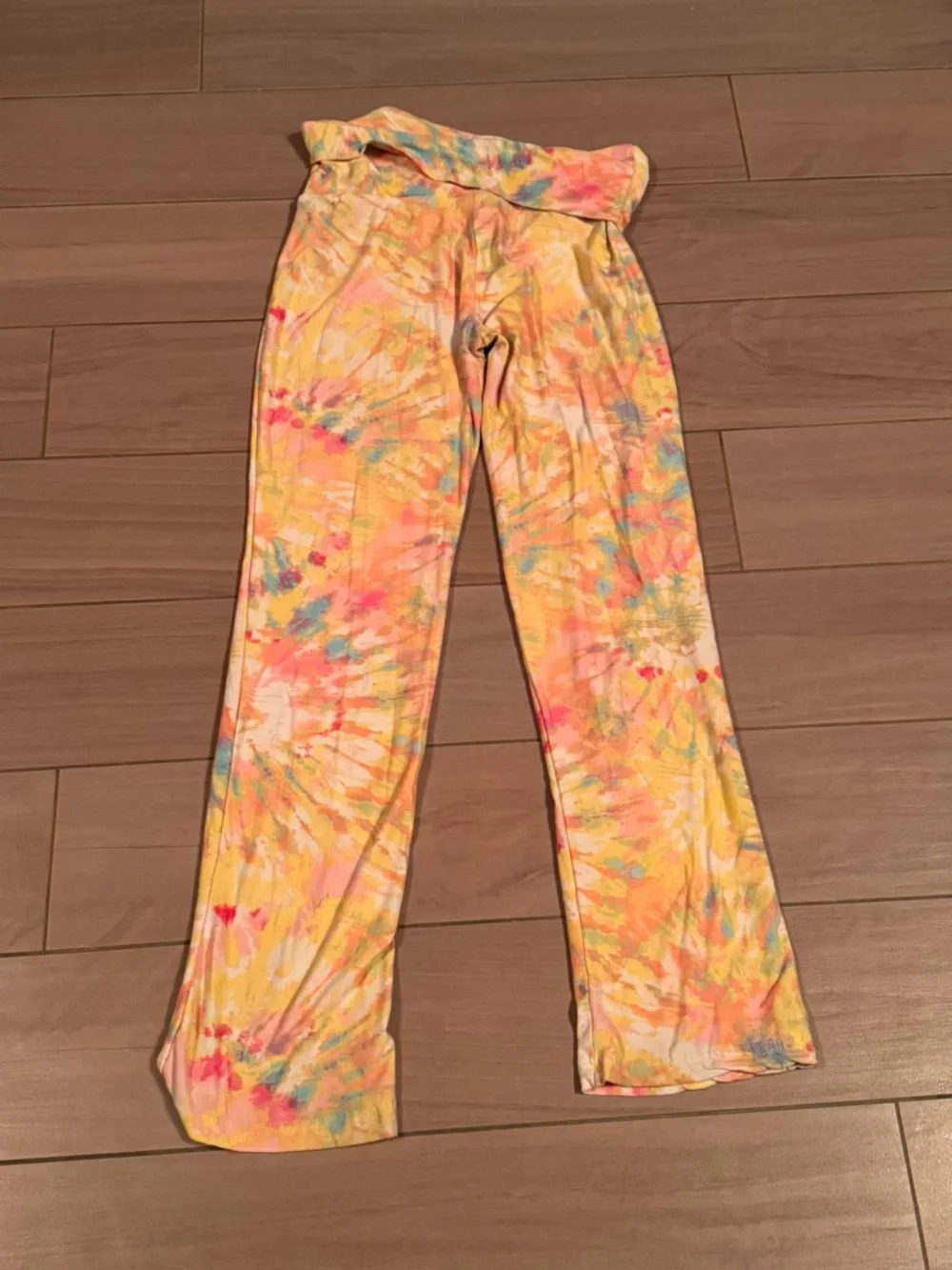 Bobbie brooks Tie-Dye Wide Leg Lounge Pants - MEDIUM